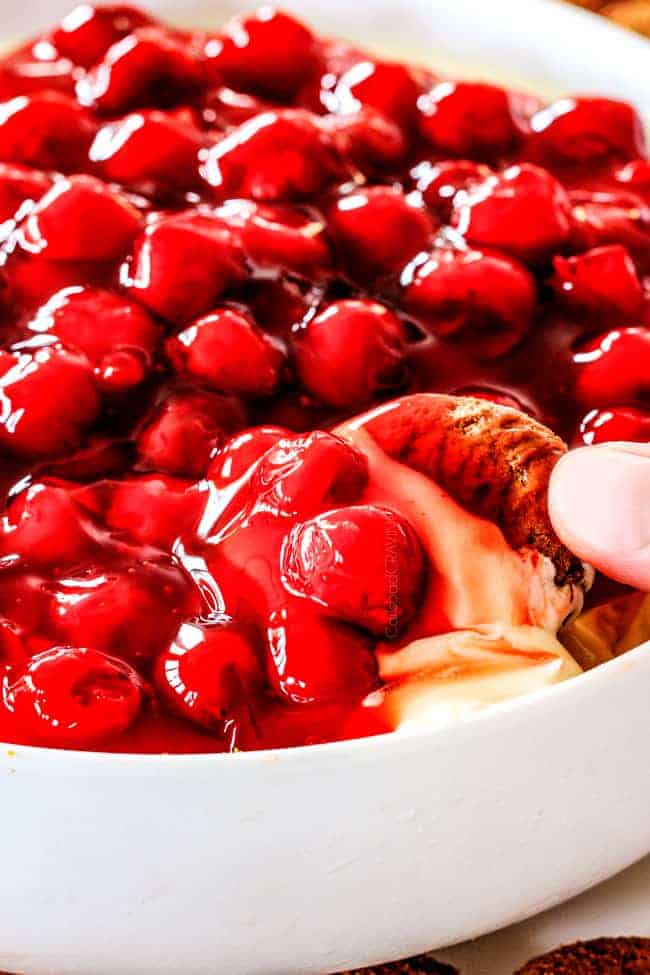 No-Bake Cherry Cheesecake Dip: 10-Minute Dessert Perfection